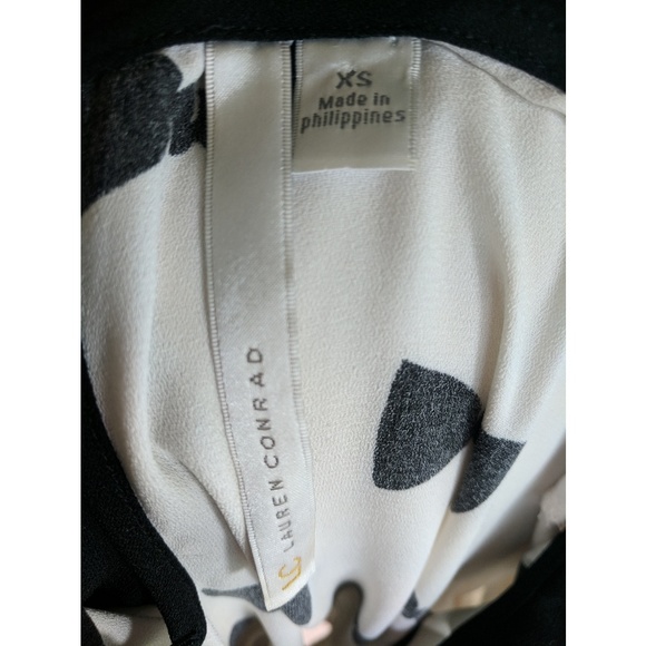 ❗ Last Chance ❗Peter Pan Collar Bow Patterned Top - Picture 5 of 5